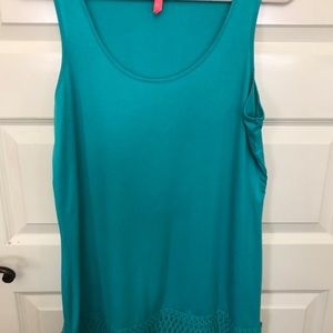 Ruby Ribbon tanked blouse